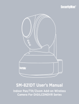 SecurityMan SM-821DT User manual