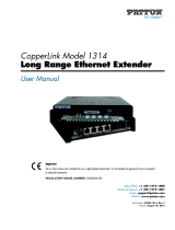 Patton CopperLink 1314R User manual