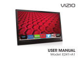 Vizio E550i-B2 User manual