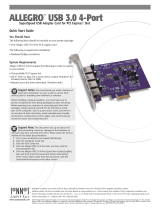 Sonnet TechnologiesAllegro Type-A USB 3.2 (3.0) 4-Port PCIe Card
