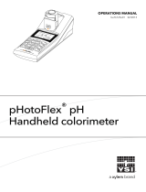 YSI pHotoFlex pH User manual