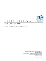 ETC Source Four jr Zoom User manual