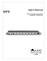 Alto MP8 User manual