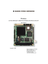Diamond Systems Rhodeus PC/104 User manual