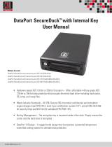 CRU Dataport DataPort SecureDock AES 128 User manual