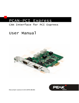 PEAK PCAN-PCI Express User manual