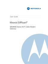 Motorola SURFboard SBG6580 Series User manual
