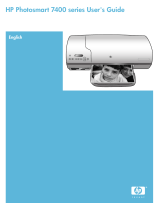 HP Photosmart 7400 Printer series User guide