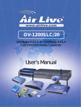 AirLive OV-1200SLC/20 User manual