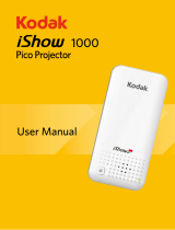 Kodak ishow 1000 User manual