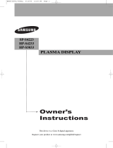 Samsung HP-S5033 User manual