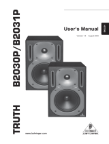 Behringer B2031P User manual