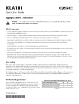 QSC KLA181 Quick start guide