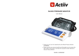 Actiiv Blood Pressure Monitor Operating instructions