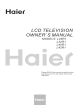Haier L32R1, L40R1, L42R1 User manual