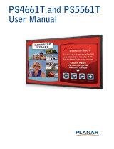 Planar PS4661T User manual