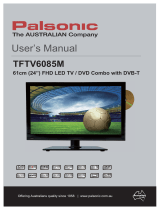 Palsonic TFTV6085M Owner's manual