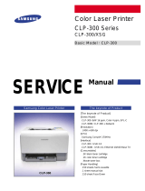 Samsung CLP-300 XSG User manual