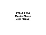 ZTE R260 User manual