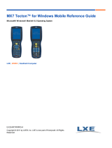 LXE MX7 Reference guide