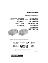 Panasonic HCVX870EP Owner's manual
