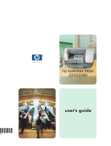 HP Business Inkjet 2230/2280 Printer series User guide