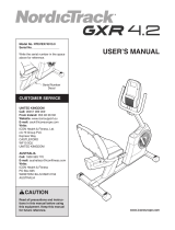 NordicTrack NTEVEX74913.0 User manual