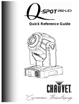 Chauvet Q-Spot 260-LED Reference guide