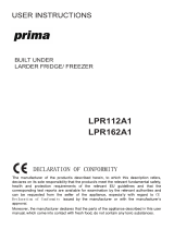 Prima LPR162 User Instructions