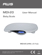 AWS MDI-20 User manual