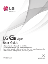 LG LGD725 Owner's manual