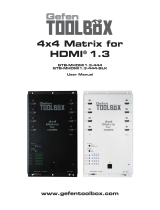 Gefen TOOLBOX GTB-HDFST-444 User manual