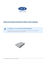 LaCie Porsche Design Desktop Drive User manual
