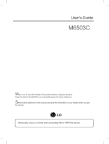 LG M6503CCBA User manual