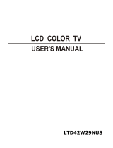 ProScan 42LA45H User manual