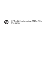 HP Deskjet Ink Advantage 3540 e-All-in-One Printer series Owner's manual