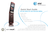 Motorola at&t MOTORAZR2 Quick start guide