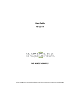 Insignia NS-48D510NA15 User manual