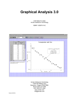 Vernier Graphical Analysis 3 User manual