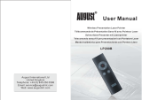 August LP200B User manual