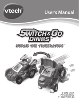 VTech Switch & Go Dinos - Horns the Triceratops User manual