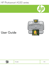 HP Photosmart A530 Printer series User guide