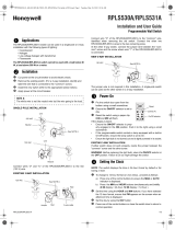 Honeywell RPLS530A1038/U Installation guide