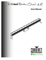 Chauvet ColorDash Batten-Quad 12 User manual