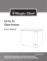 Magic Chef MCCF35W2 User manual