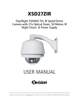 Xvision XSD27ZIR User manual
