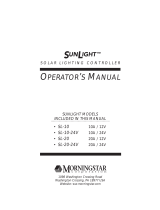 Morningstar Sunlight SL-10-24V User manual