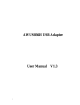 Loopcomm Technology AWUS036H User manual