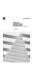 Allen-Bradley Bulletin 2755 User manual