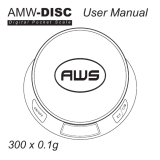 American Weigh Scales AMW-DISC User manual